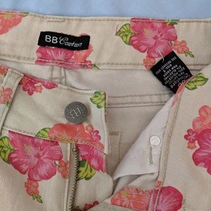 Floral Patterned Jeans